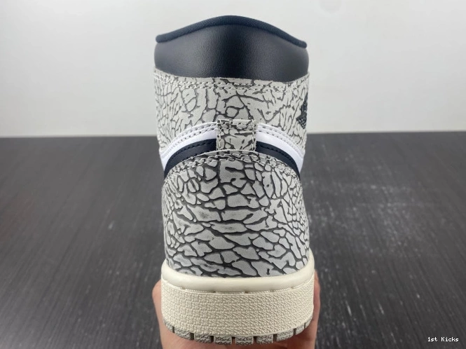 1st Kicks Shoes White Jordan OG 1 DZ5485-052 Air Cement High 0717